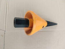 Kegelspalter Spitze Kreissäge;  Drallspalter; Ø120mm, Doppelmutter, Konus