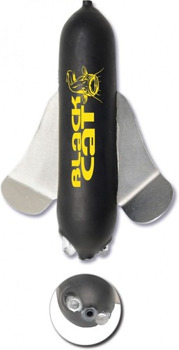 Black cat propeller - propeller, u-pose