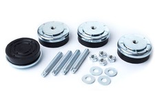 4 Stk-Maschinenfuss M12-Stellfüsse Ø80-Schwingelement-Maschinenfüße ABM1 M12x120