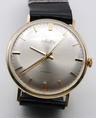 Herrenuhr arctos gelbgold - herrenuhr,