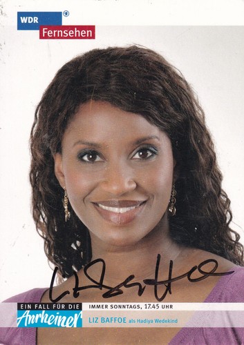 Autogramm liz baffoe - -, (die