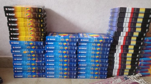 143 vhs videokassetten - vhs,