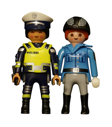 Playmobil figur polizistin - playmobil,