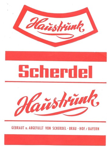 Altes bieretikett brauerei - bieretikett,