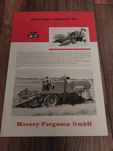 Original prospekt massey - prospekt,