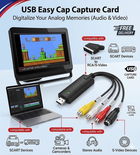 Usb video vhs zu dvd - vhs,