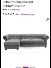 Ecksofa Chesterfiel Couch Schlafsofa L-Form Eckcouch