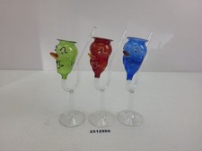 3x Schnaps- Likörpfeifen DDR