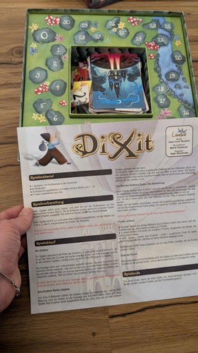 Dixit und karten - dixit, einer