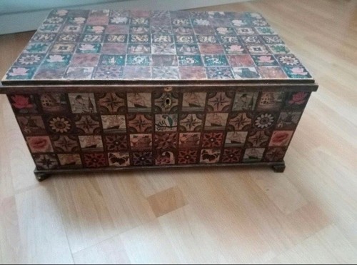 Alte schatulle truhe - schatulle,
