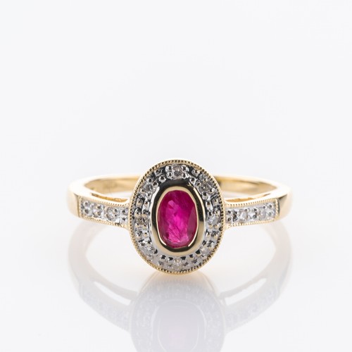 Ring aus 585er - , gelbgold