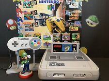 SUPER NINTENDO || SET CONTROLLER SUPER MARIO WORLD KONSOLE SPIELE