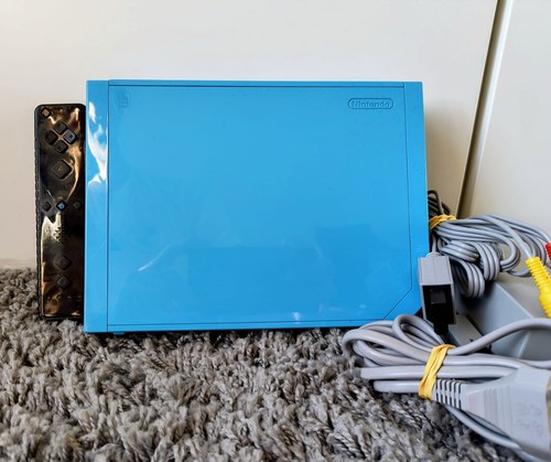 Nintendo wii konsole blau - wii,