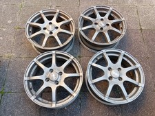 4 X Alufelgen DBV Bali II 5515 KBA 50311  5,5 X 15  4 X 100 ET 36 Mit Schrauben 