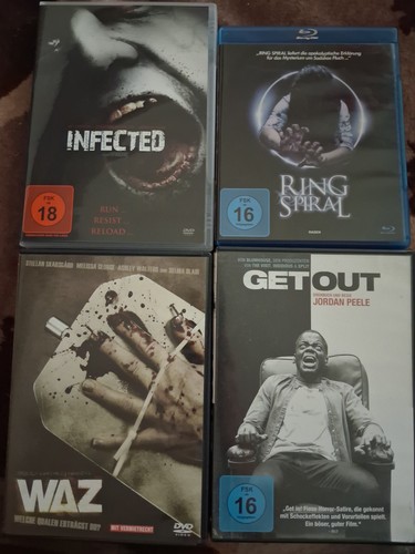 Horror dvd sammlung 5stk - dvd, 5stk.