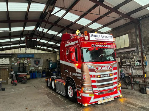 Tekno 87474 scania traktor - 87474,