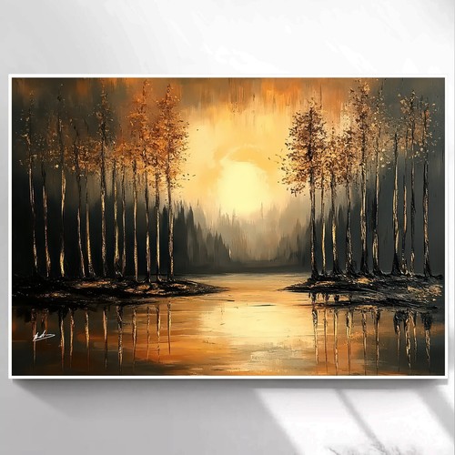 Leinwand bild landschaft natur - leinwand,