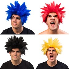 Knallige Cosplay Perücke