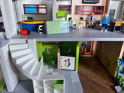 Playmobil 9453 große schule - große,
