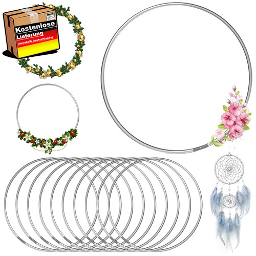 Metallringe 10cm für - , diy