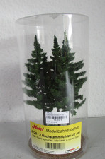 Heki Spur H0 Nr. 2128/ 3 Hochstammfichten 21 cm. Hoch unbenutzt in OVP Neu