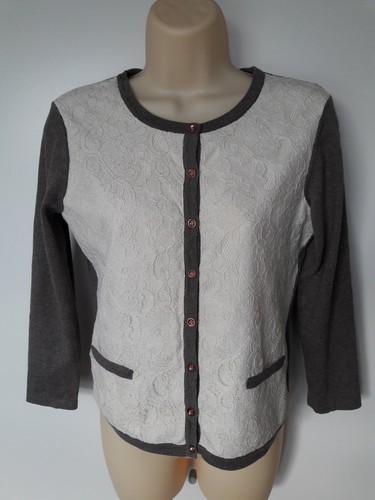 Damen blumen cardigan jacke - blumen,