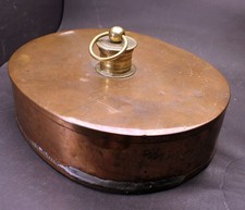 Große alte Wärmflasche