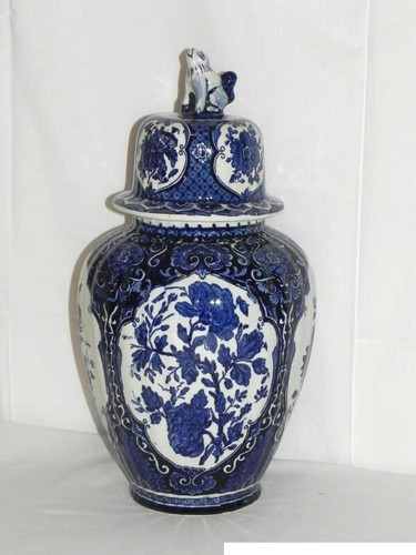 Grosse deckelvase boch - grosse,