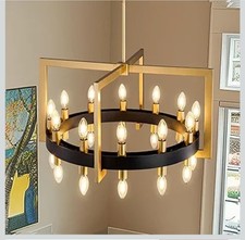 Moderne schwarze Messing