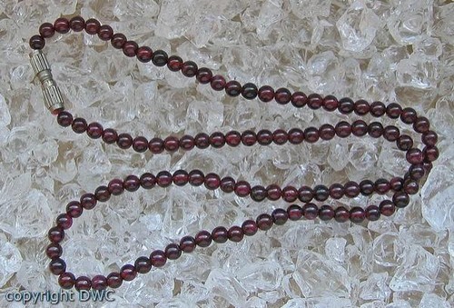 Granatcollier collier - granatcollier,