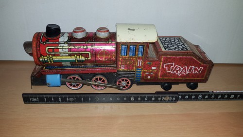 Blechspielzeug dampf eisenbahn - dampf,