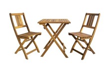 Bistro Set Gartenmöbel 3tlg