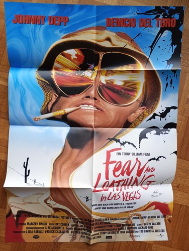 Filmplakat fear and - fear, loathing