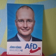 AFD Wahlplakat 2025  Jörg König wahlkreis41  59,5x84 