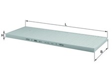 Innenraumfilter MAHLE LA 11