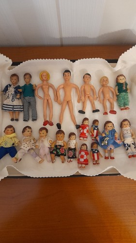 Konvolut vintage puppen - 18,