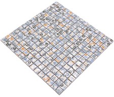 Retro vintage mosaik fliese - mosaik,