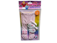 Heless | Puppenkleidung | Strümpfe Strumpfhose mit Söckchen | 35 cm - 46 cm NEU