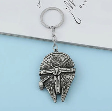 Star Wars Silber Schlüsselanhänger Metall Neu