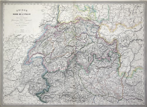 Schweiz original stahlstich - schweiz,