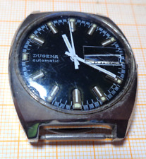 Älterer Armbanduhr Dugena Autmatik PUW 1464 defekt Unruhe OK WB3
