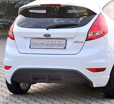 Heckansatz für Fiesta MK7 ST-Line Ansatz Heckspoiler Diffusor Vorfacelift ABS