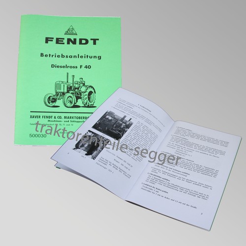 Fendt betriebsanleitung - fendt,