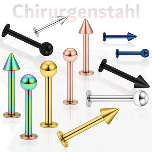 Piercing labret ohr stab lippe - piercing,