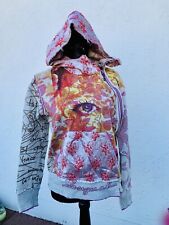 DESIGUAL Sweat Jacke Gr. M Brokat edle Stickerei schick *neuwertig*