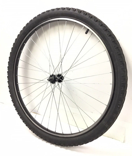 Bicycle front black wheel - 26",