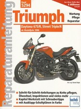 TRIUMPH Daytona 675/R&Street Triple/R Reparaturanleitung Reparatur-Buch/Handbuch