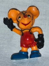 DDR Maus Gummifiguren 1 Stück DDR Spielzeug Spielfigur Micki Ostalgie ca. 7,5cm