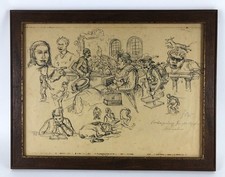 humoristische Skizze - AUKTION