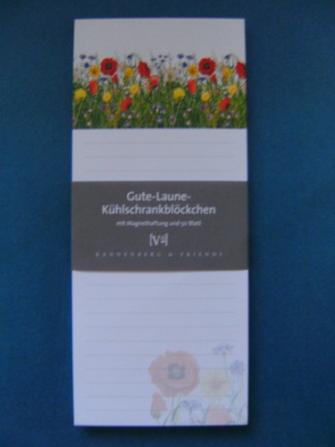 Kühlschrankmagnet mohnwiese - kühlschrankmagnet,